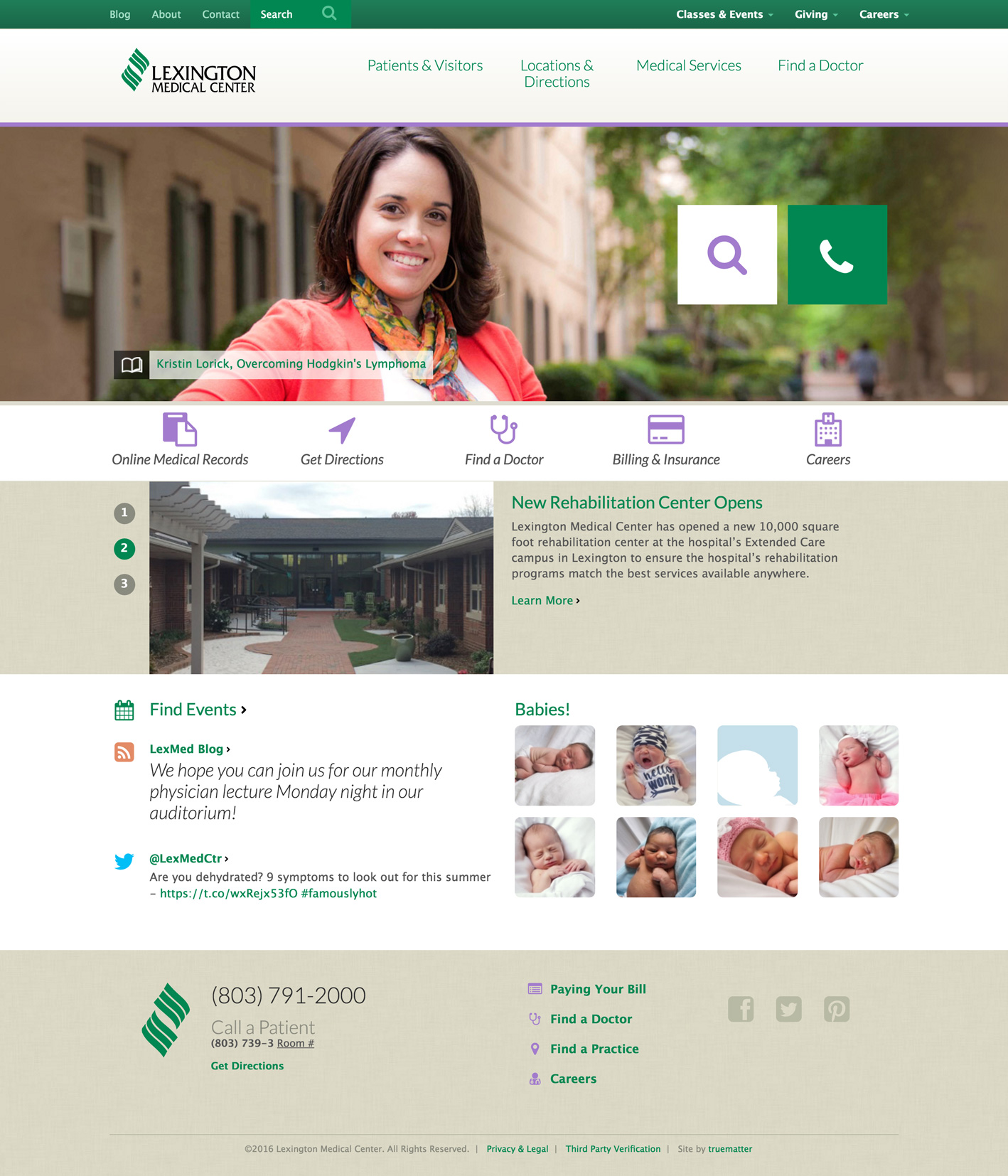 Lexington Medical - Medical Web Design