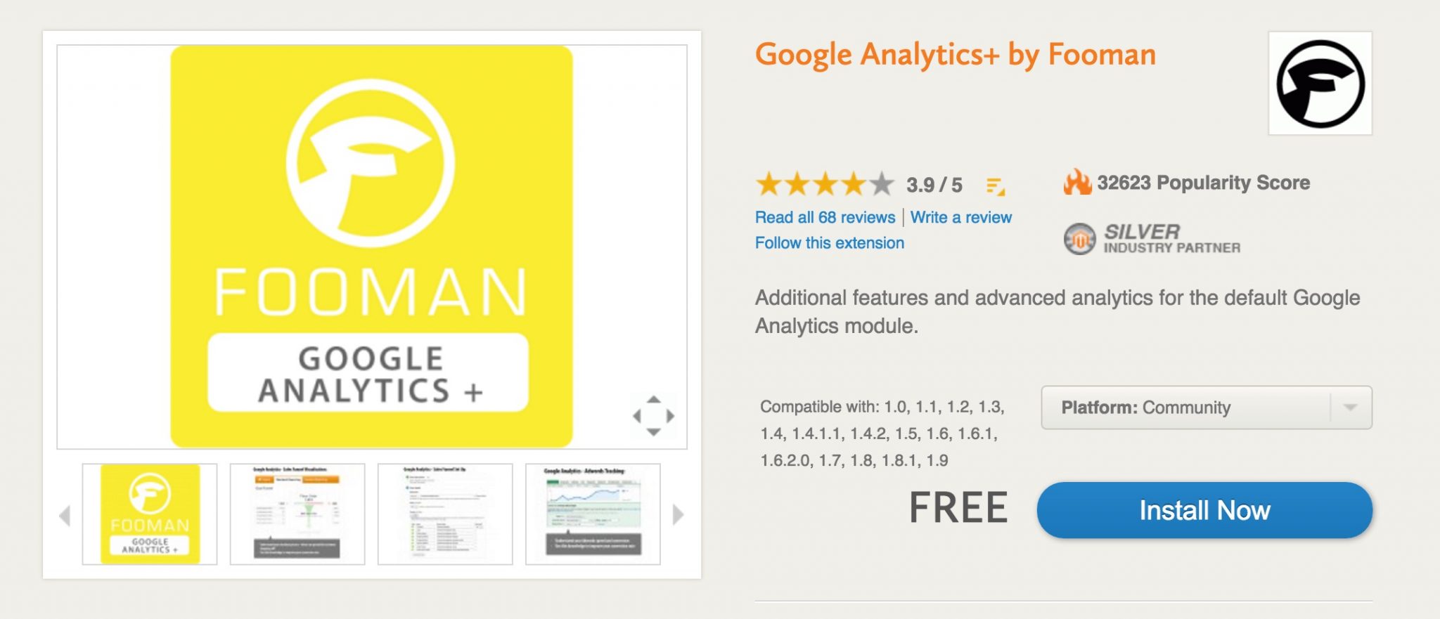 Google Analytics by Fooman for Magento