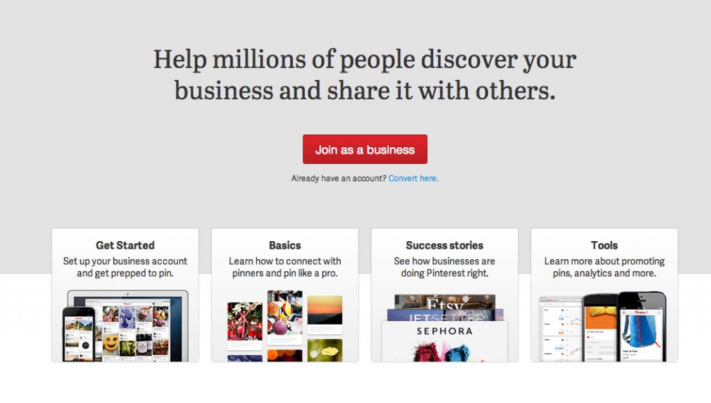 Pinterest for Business Sales